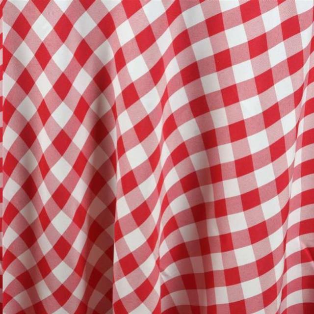 Rental store for Red   White Check 60  x 120 in Vancouver WA